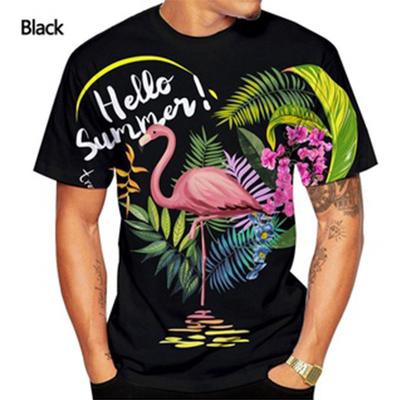 Fun Printed Pattern Summer Short Sleeved T-shirt