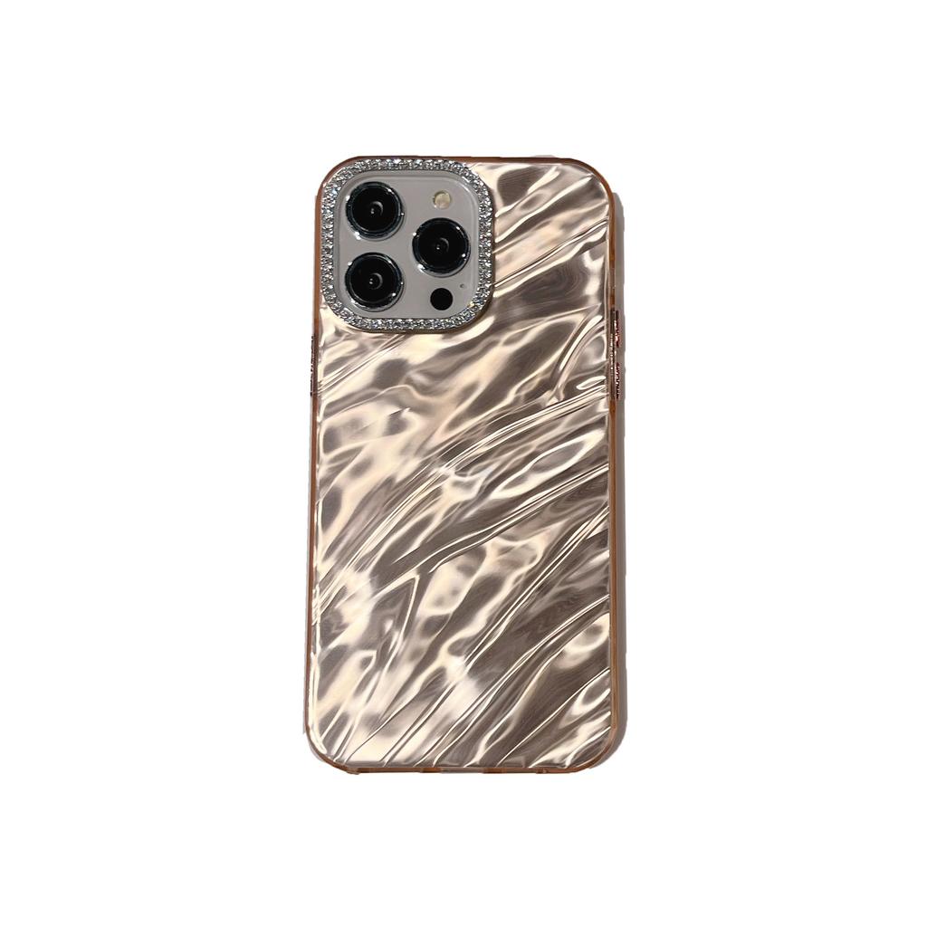 Luxurious Sparkling Diamond Lens Frame Compatible with Apple 17 Pro Max Phone Case New iPhone 16 High-end Feel 15/14