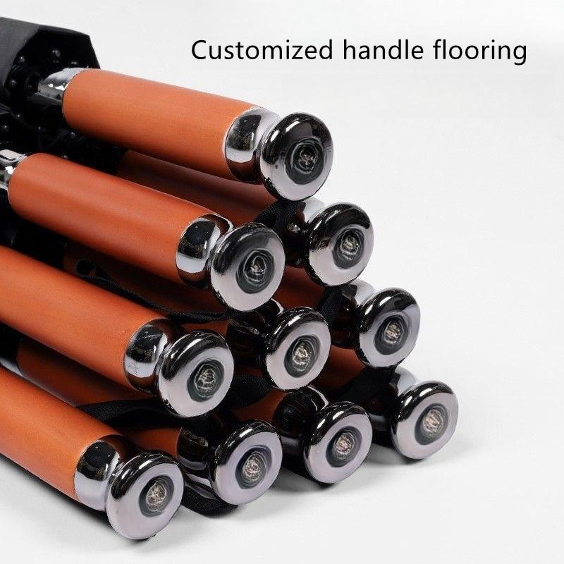 High-end Light Luxury Straight Pole Wooden Handle Umbrella For Mercedes-Benz BMW Bentley Car Logo Golf Business Gift Umbrella