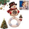 Holiday Landscape Lighting Decorative Outdoor Stake Light for Garden Path, Indoor Snowman Projector Lamp, Christmas Party Atmosphere Lamp Waterproof