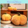 Peluche Citrouille d'Halloween en Peluche Courte Douce pour Enfants et Filles Cadeau
