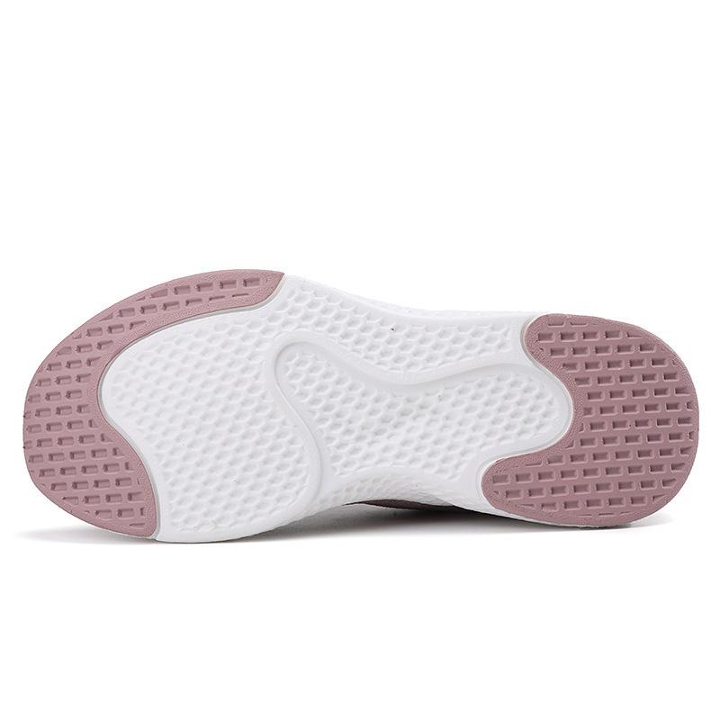 Knitted Mesh Women Running Shoes Light Breathable Casual Sneakers Non-slip Outdoor Sports Shoes