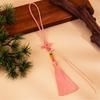 Colorful Tassels Keychain Pendant Phone Strap Chinese Knot Design Stylish Accessory For Keys Backpacks or Phones