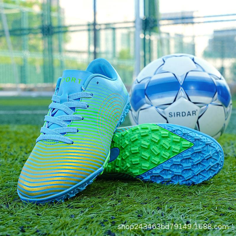 Neue Fußballschuhe gebrochene Nägel TF Kunstrasen-Fußballschuhe Wettkampf-Trainingsschuhe Studenten-Trainingsschuhe