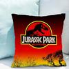 Pillowcases Jurassic Park Cushion Cover  Double-sided Printing Decorative for Pillows Pillowcase  Pillow Cases SofaH,(3)