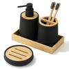 Nordic Minimalist Hand Sanitizer Bottle Mouthwash Tray Ornaments Bathroom Toothbrush Holder Bathroom Home Decoration