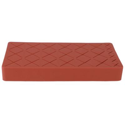 24 Fächer Silikon Lippenstift Organizer Make-up Kosmetik Halter Aufbewahrungsbox Displayständer Rot