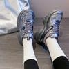 ins Korean version of the new dad shoes for women 2025 autumn student sports running shoes casual shoes platform height increase YS0809