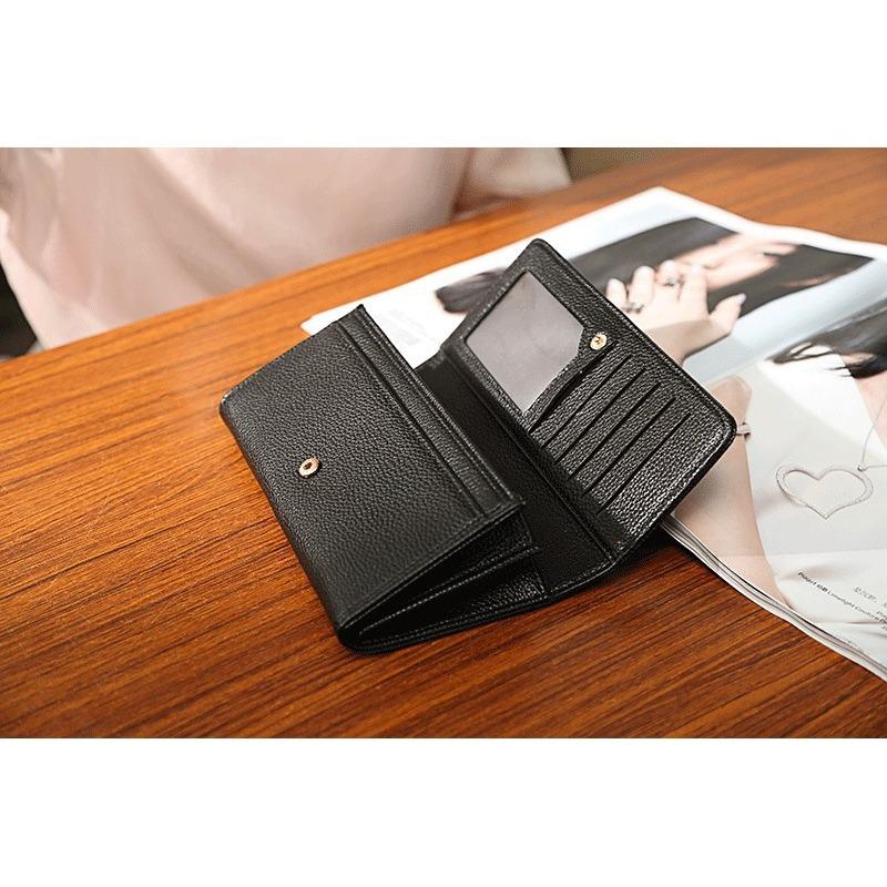 Women's Stylish Long Wallet - Clutch Purse, Coin Pouch & Card Holder