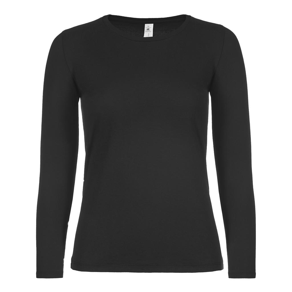 B&C Womens/Ladies #E150 Long-Sleeved T-Shirt