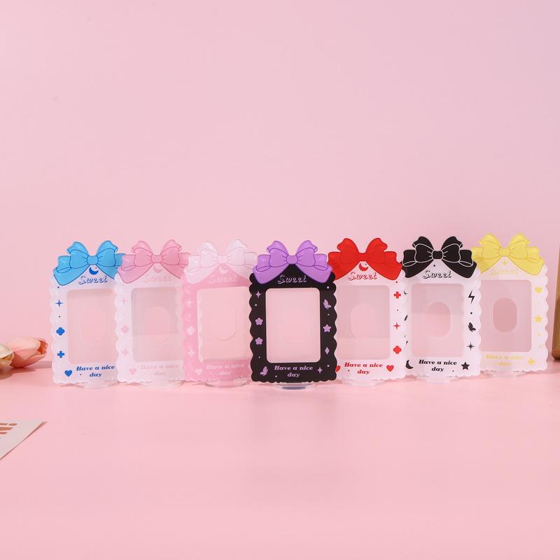 Sweet Bow Acrylic Photo Frame for 3-inch Polaroid and Idol Photocards