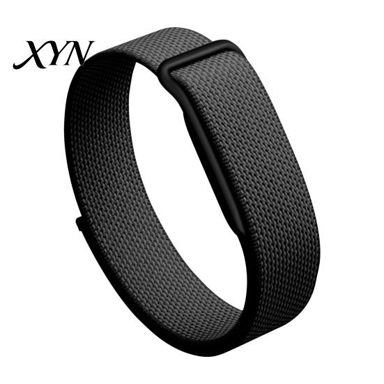 Universal Connector Watch Strap Band for Google Fitbit Air, Breathable Replacement Sport Fitness Tracker Strap, Adjustable Anti-sweat Woven Wristband