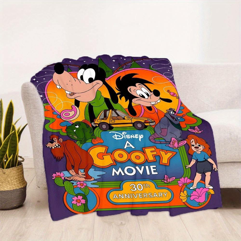 1pc, Goofy & Friends Blanket Soft Throw for Home Decor, Gift Idea, Living Room, Travel, Camping