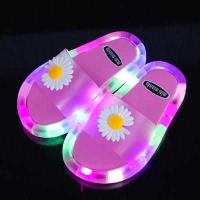 Zapatillas LED para niños, sandalias para bebés, zapatos para niños y niñas, zapatos iluminados, zapatillas para niñas pequeñas, unicornios para niños