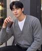 Hervino Daily Essential Comfort Knit Cardigan [Gray]