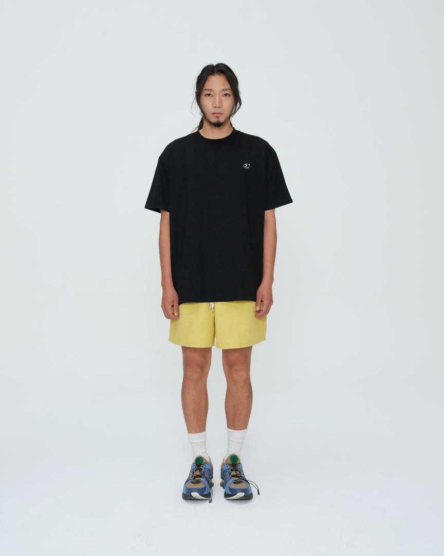Kuntachi Embroidered Basic Logo Shortsleeve[Black] L