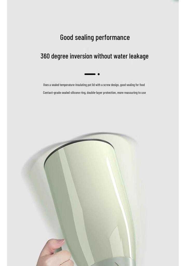 Smart Press-Type Insulated Water Bottle for Dorms and Homes - Perfect for Tea or Hot Water