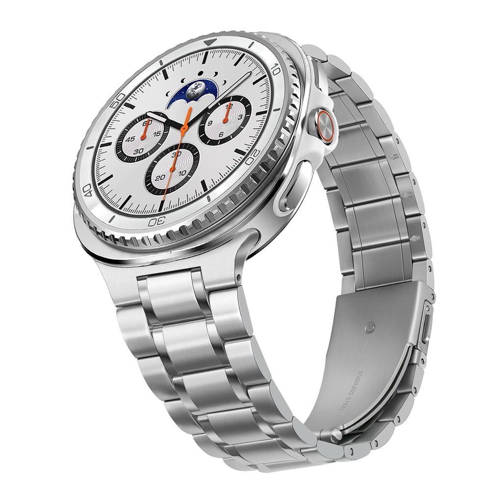 No Gaps Stainless Steel Band For Samsung Galaxy Watch 8 44mm 40mm / Watch8 Classic 46mm Metal Strap Bracelet