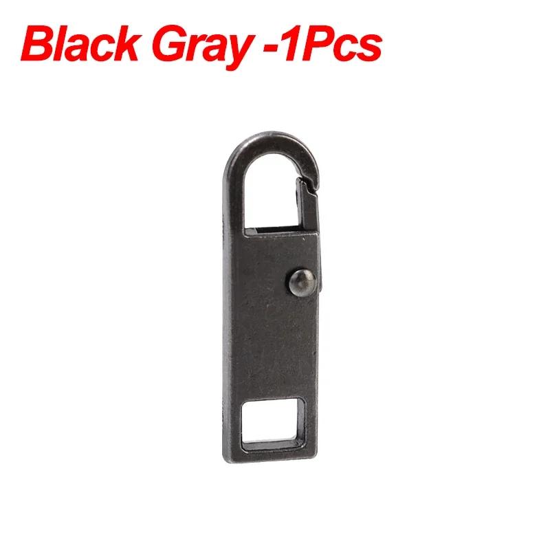 

5/1Pcs Metal Zipper Pull Replacement Instant Repair Zipper Head Puller for Clothes Purse DIY Sewing Detachable Zipper Slider Tap