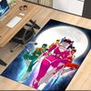 Mighty Morphin Printed Carpet, for Office Chair Living Room Bedroom Kitchen Room Decor Gifts.
