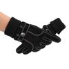 New Men's Winter Ski Gloves Outdoor Riding Bicycle Motorcycle Leather Gloves Warm and Piled Thickened Non-slip