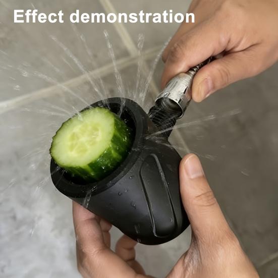 Shower Head Universal Fit Handheld Upgraded Rough Hole Design Easy to Install Stable Water Flow Shower Head