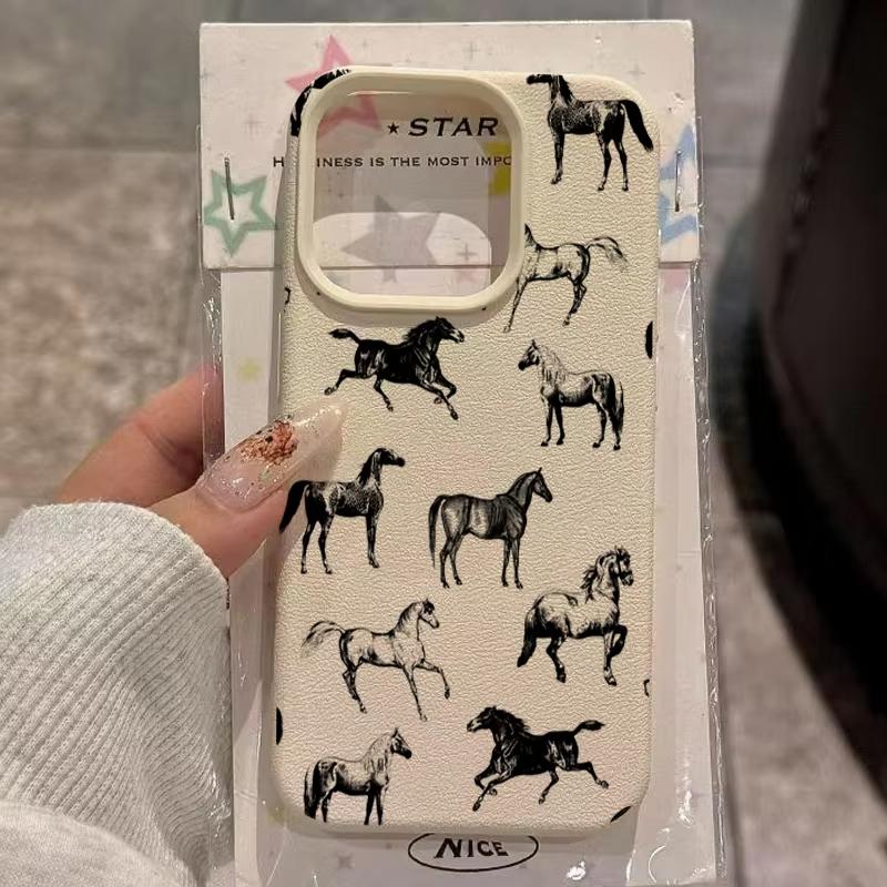 Galloping Horse Art Design Phone Case for Samsung Galaxy A55 A35 A25 A15 5G A24 A23 A32 A52 A71 A72 A51 4G Silicone Cover