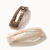 Jlauren H0610 French Celluloid Rectangular Hair Clip