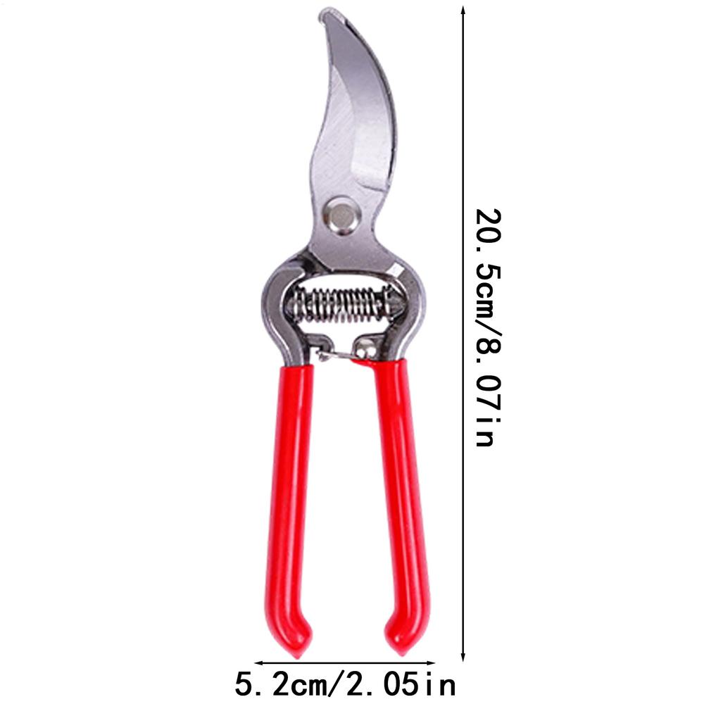 Pruner Garden Scissors Professional Sharp Bypass Pruning Shears Tree Trimmers Secateurs Hand Clippers For Garden Beak Scissors