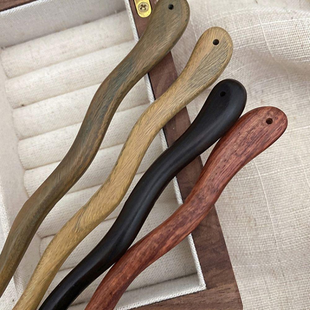 Hanfu Disk Hair Cheongsam Chinese Style Hair Fork Wooden Hair Stick Hairpin Hair Accessories