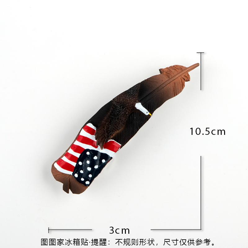 The United States 3d Refrigerator Sticker Travel Collection Souvenir New York Fridge Magnets Times Square Statue of Liberty Shap