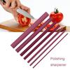 1PC 3000 Grits Ruby Oil Stone Abrasive Polishing Sharpener Cone Knife Sharpener Kitchen Accessories Household Kitchenware