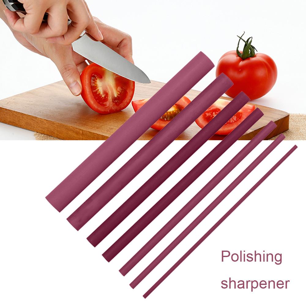 1PC 3000 Grits Ruby Oil Stone Abrasive Polishing Sharpener Cone Knife Sharpener Kitchen Accessories Household Kitchenware