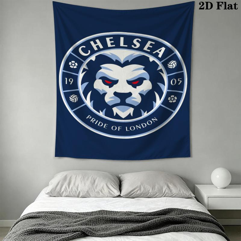 Chelsea Wandteppich Ästhetisches Wandbehang Gedruckter Stoffdecke Dekorative Wandteppiche für Schlafzimmer Wohnzimmer Heimdekoration