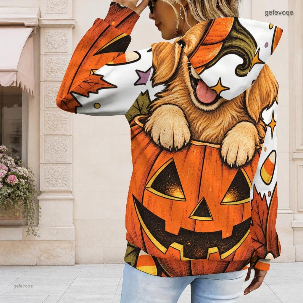 Ladies Plus Size White Drawstring Hooded Sweatshirt Long Sleeve Loose Soft Casual Leisure Street Daily Garment