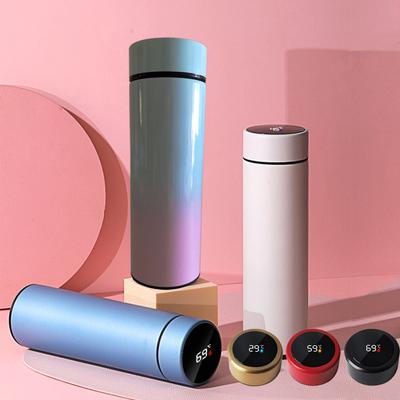 Smart Digital Water Bottle Keeps Cold and Heat Thermal Bottle Stainless Steel Thermos for Baby Children