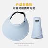 New Hat Women's Summer Sunshade Sunscreen Ultraviolet Hat Big Edge Face Cover Spring and Autumn Fashion Cycling Empty Top Sun Hat