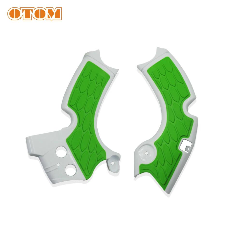 For KX250F 15-18 Motorcycle X-Grip Frame Guard Cover Plastic Protection Guard Motocross Pit Dirt Bikes Accessories Part