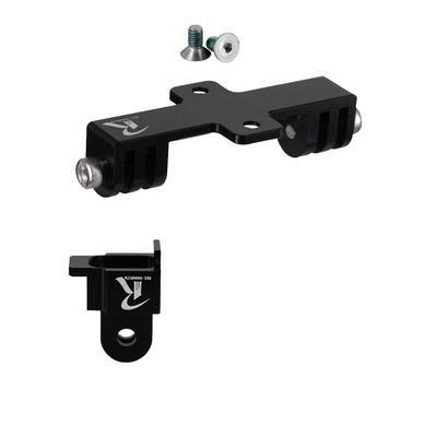 Double Base 1 Light Adapter Set for GoPro or CAT EYE X [REC MOUNT] + (400-Double-GP1 + GP-CATHL2 1) [DGP1 + CATHL2]
