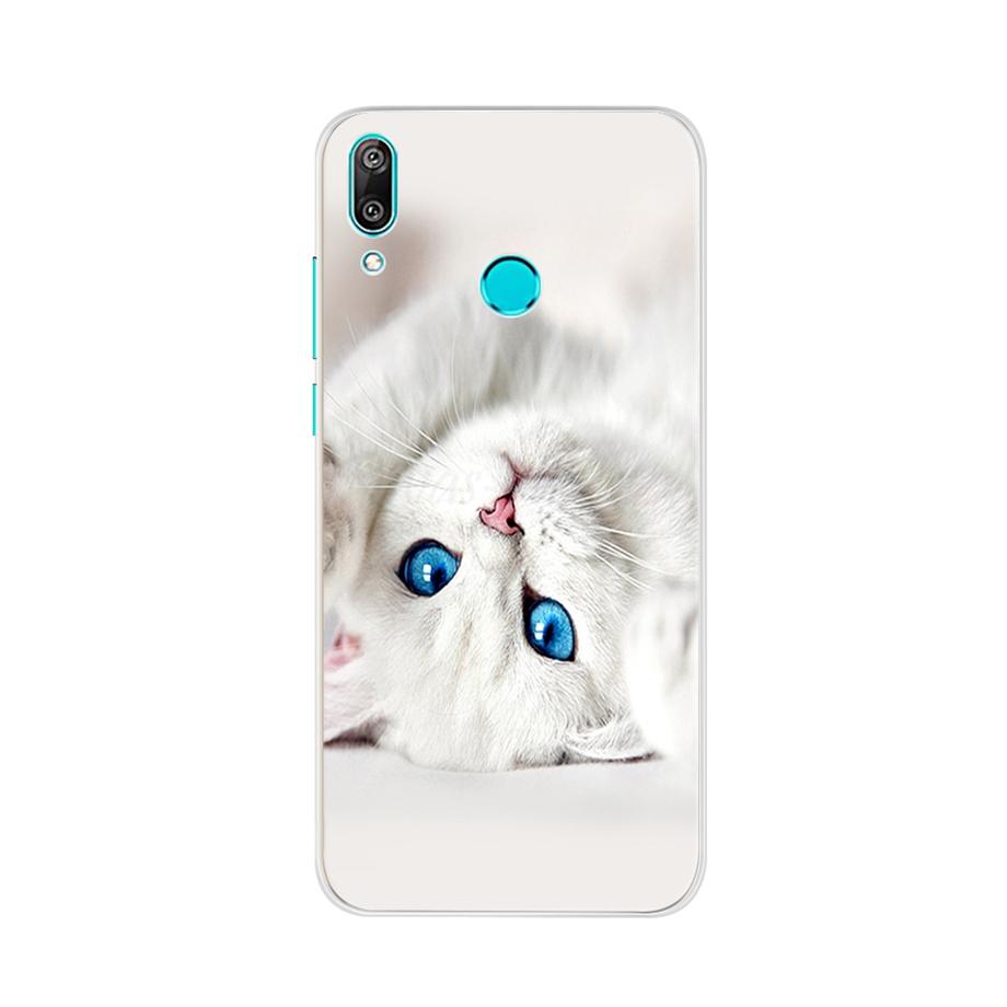 For Huawei Y7 2019 Case Silicone Cartoon TPU Cover Phone Case For Huawei Y7 2019 DUB-LX1 DUB LX1 LX2 LX3 Y 7 Prime Pro 2019 Case