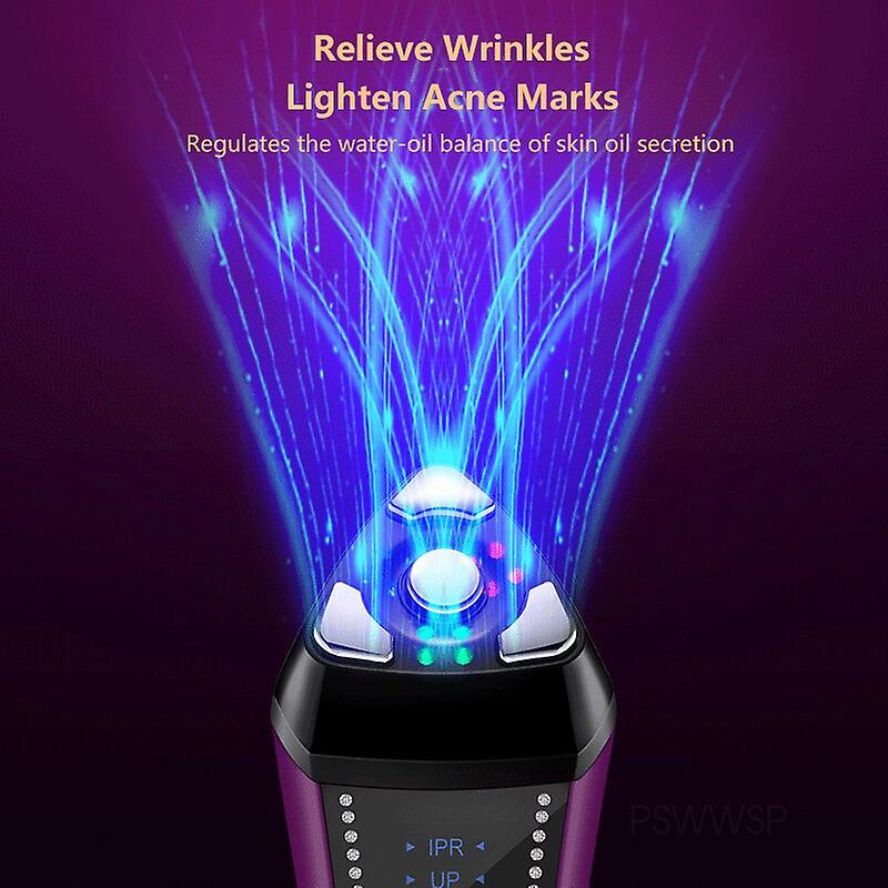 RF EMS Facelifting Schönheitsinstrument LED Photonentherapie Faltenentfernungswerkzeug Mikrostrom Ionenimport Hautstraffungsgerät