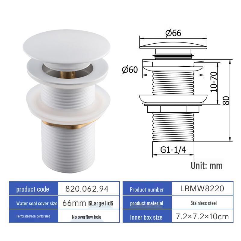 LanTuan Pop-up Lavatory Drain Stopper