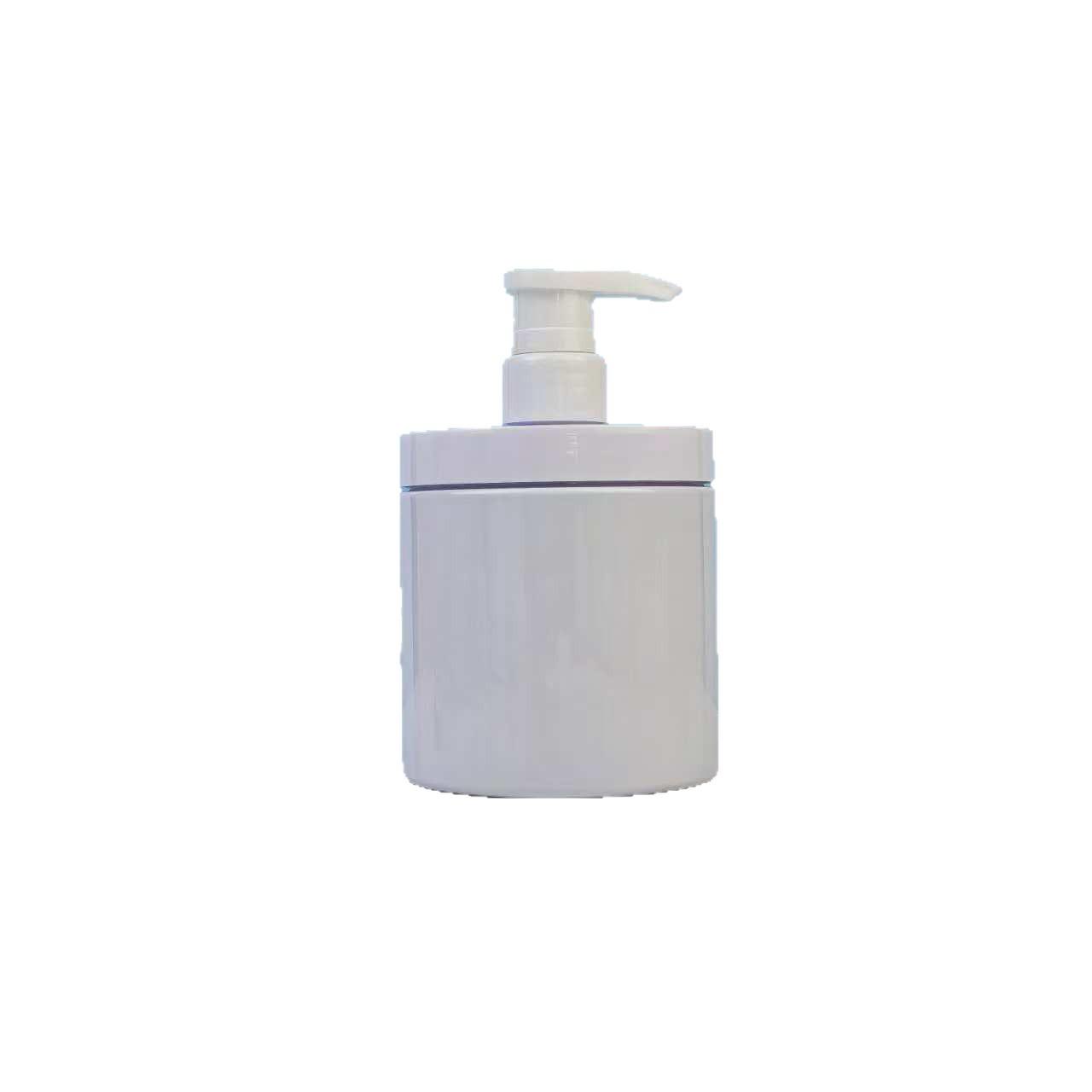 

300ml-1000ml Large-Caliber Press-Top Refillable Bottle for Shower Gel and Hair Salon Conditioner 300ml; White; PET