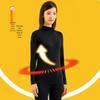 Ershen Women's Far Infrared Antibacterial High-Neck Thermal Top