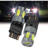 2PCS 3157 LED Bulb Canbus Error Free 3057 3156 3457 T25 Backup Light DRL | Built In Resistor Anti Hyper Flash, 23W Super Bright, Car Backup Reverse