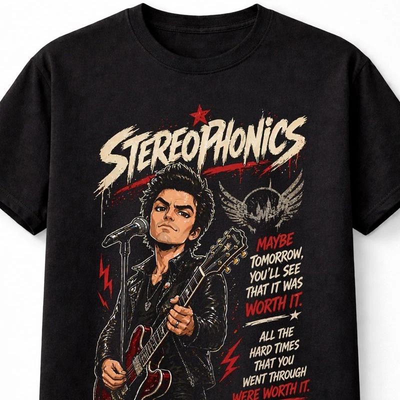 Stereophonics Maybe Tomorrow Indie Rock Band Graphic Unisex TShirt S