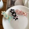 Korean Style Sweet Cool Star Ribbon Bow Hair Clip Cute Fresh Barrettes For Girls Fashion Broken Side Clips Y2K Hair Accessories