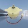 Mehrzweck 3,5 7,5 U/min Robuster Kunststoff-Getriebemotor 12V Hohe Drehmomente Leiser Lauf für Drehdisplays Maschinen