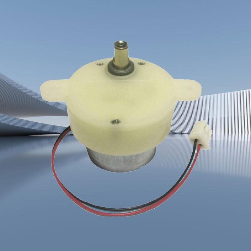 Mehrzweck 3,5 7,5 U/min Robuster Kunststoff-Getriebemotor 12V Hohe Drehmomente Leiser Lauf für Drehdisplays Maschinen