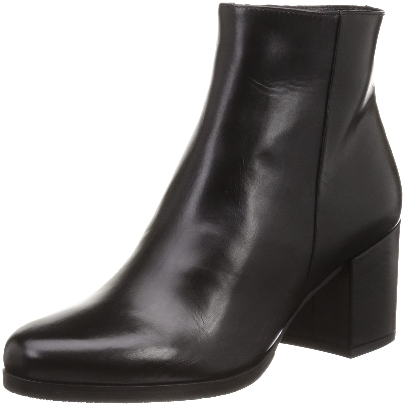 

Оксфордские круглые короткие черные [Luca Grossi] ботинки, ботинки, чёрный